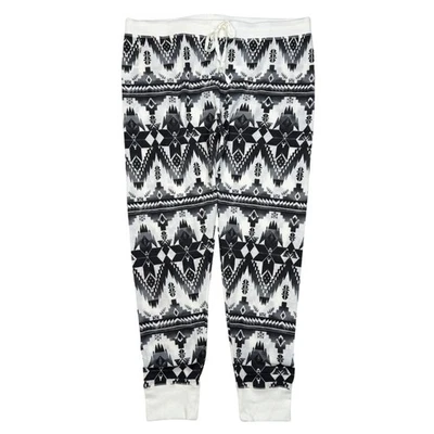 NEW Polo Ralph Lauren Lounge Pants Women’s XXL Black White Aztec Print - Image 1 of 4