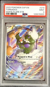 Pokémon SVP EN TORNADUS 2025 llamarada blanca ETB #210 como nuevo 💎 PSA 9 - Imagen 1 de 6