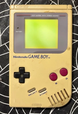 Original Game Boy DMG-01 Screen Front Motherboard + Shell OEM Authentic Working - Image 1 of 2