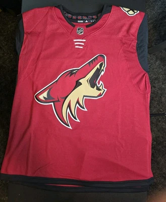 Adidas Auténtico NHL Arizona Coyotes Phil Kessel Rojo Hockey Jersey Talla 56 NUEVO Foto 1 de 4