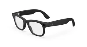 Ray-Ban Meta (Gen 2) - Wayfarer (Standard) Smart Glasses - Matt Black, Clear - Bild 1 von 5