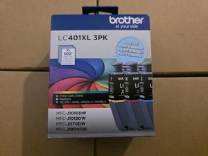 Brother LC401XL 3 PEZZI 500 pagine giallo ciano magenta - Foto 1 di 4