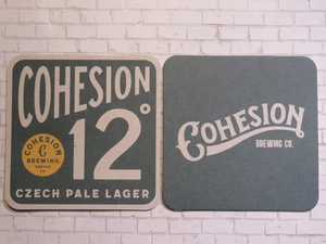Bierdeckel ~ COHESION Brewing Co 12 Grad Czech Pale Lager ~ Denver, COLORADO - Bild 1 von 1