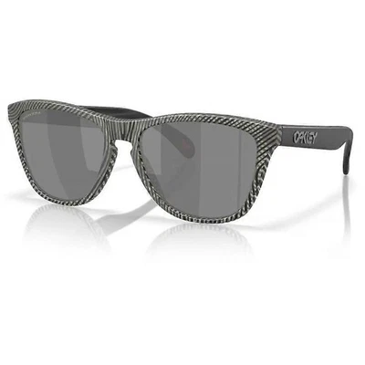 Oakley OO9013-M055 FROGSKINS Sunglasses Grey Ink Fingerprint W/ PRIZM Black Lens - Image 1 of 4