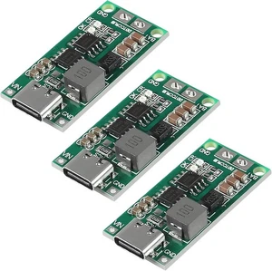 Multi-Cell 2S 3S 4S Type-C a 8.4V 12.6V 16.8V Step-Up Boost LiPo Polimero Li-Ion - Foto 1 di 7
