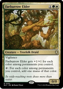 1 x Faeburrow Elder - Bloomburrow Commander - LP - MTG - Foto 1 di 1