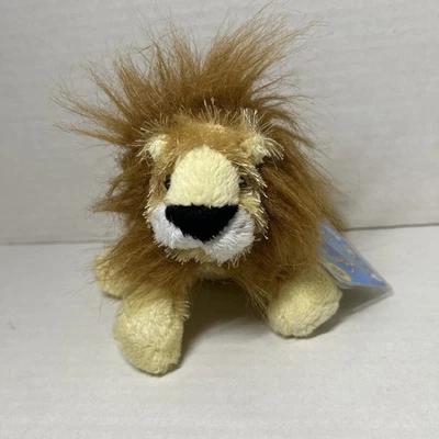 HS006 Ganz Lil Kinz  Webkinz - Lion - 6” Plush Stuffed Lion - With Unused Code - Image 1 of 4