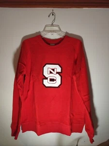 NC North Carolina State Wolfpack rote Fleecejacke Gr. Medium  - Bild 1 von 4