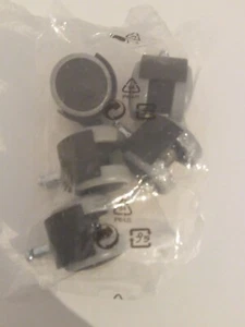 Ersatz Räder für Bürostühle - 5 Stück - Bild 1 von 3