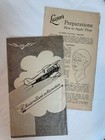 Vintage Luzier Special Formula Laboratories, Inc. Cosmetics Sales Brochure 1930s
