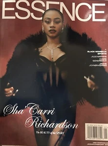 ESSENCE Magazine (Jan/Feb 2025) Sha’Carri Richardson - The Beauty Of The Sport - Imagen 1 de 1