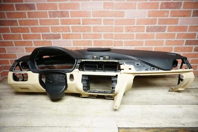BEIGE 2012-2016 BMW 328I F30 SEDÁN PANEL DE INSTRUMENTOS DELANTERO TABLERO FABRICANTE DE EQUIPOS ORIGINALES* Foto 1 de 4