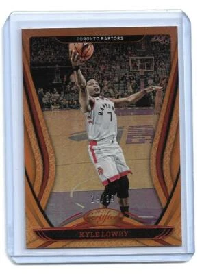 2020-21 Certified Kyle Lowry Raptors orange #29/99  - Image 1 of 2