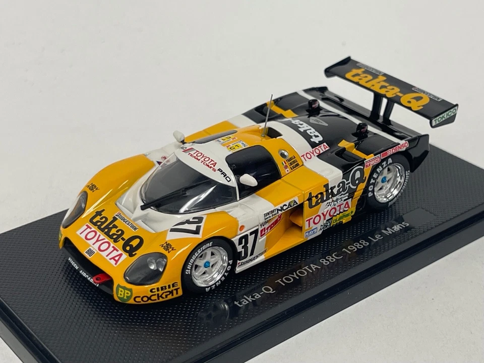 1/43 Ebbro Taka-Q Tom's 88C Toyota 1988 Le Mans #37 #686 CS1125 Foto 1 de 4