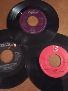 THREE EDDY RAVEN 45rpms on three different labels - Imagen 1 de 1