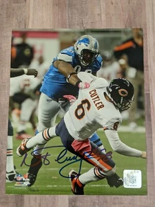 Archivo fotográfico firmado por Nick Fairley 8x10 Certificado de autenticidad Detroit Lions Saints Rams Auburn B - Imagen 1 de 1
