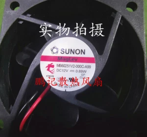 1 pcs SUNON MB60251V2-000C-A99 12V 6025 computer magnetic levitation cooling fan - Picture 1 of 1