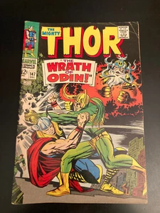 MIGHTY THOR #147  *Loki Key !* (FN/FN+) to (FN+) *Very Bright & Glossy!* - Picture 1 of 5