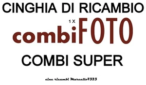 ★CINGHIA DI RICAMBIO MOTORE 1 x PROIETTORE 8/S.8 mm COMBIFOTO COMBI SUPER★ - Bild 1 von 1