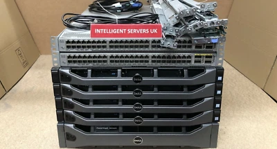 Dell MD3620i Dell R630 57.6TB SAS 176-Core 3TB RAM 10Gbit iSCSI SAN Solution - Image 1 of 3