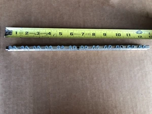 Ground Bar #4-14 CUAL CMC NA75 12-1/2" long with 24 termination points - Picture 1 of 5
