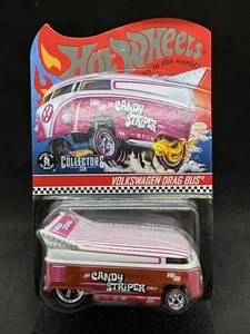 2021 Hot Wheels RLC Exclusive Candy Striper VW Drag Bus 2489 /20000 Pink Logo - Picture 1 of 2
