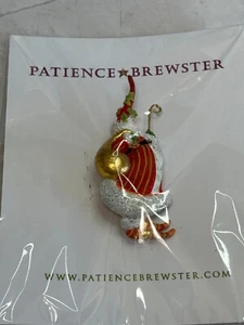 Krinkles Patience Brewster Candlelight Santa Pin New Sealed - Picture 1 of 5