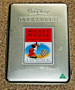 MICKEY MOUSE IN LIVING COLOUR : WALT DISNEY TREASURES TIN CASE DVD (FREE UK P&P) - Picture 1 of 8