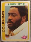 1978 Topps Football #322 Larry Little - Dolphins - Bethune-Cookman alumni..NM