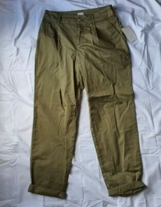 A New Day Pantalones para Mujer Talla 4 Pierna Cónica Verde Oliva Caqui Niña Junior Chino - Imagen 1 de 9