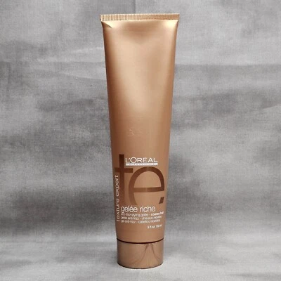 Gel de peinado anti-frizz L'OREAL Texture Expert gelatina rica para cabello grueso, 5 oz Foto 1 de 2