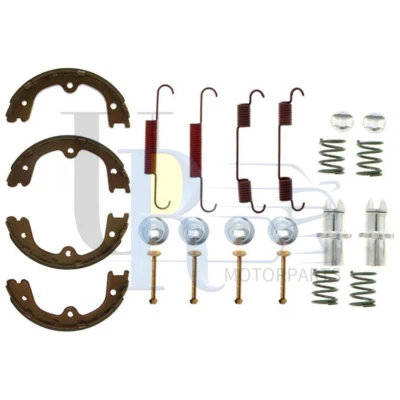 2X Kit de zapatas y hardware de freno de estacionamiento trasero centrado para Infiniti FX35 2003 2004-2008 Foto 1 de 4