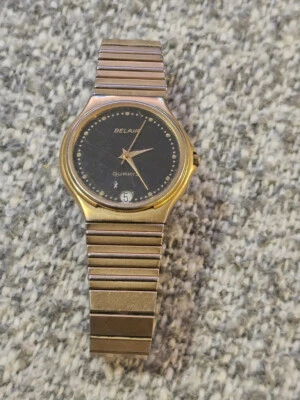 Reloj analógico de cuarzo Belair 555.112R tono dorado Foto 1 de 4