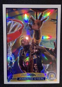 Jermaine O'Neal 2004 Topps Chrome REFRACTOR #7 Indiana Pacers COLLECTIVE SET