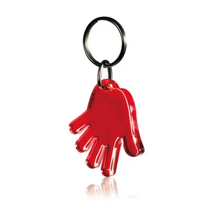 Gadget portachiavi a forma di mano x estetista associazione ROSSO TRASPARENTE - Foto 1 di 1
