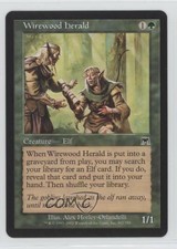 2002 Magic: The Gathering - Onslaught Wirewood Herald #302 2bd