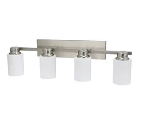 QRL MISENO ML Series 60 W 4 Medium E-26 | Brushed Nickel | FLVL1004BN | 9205189 - Picture 1 of 3