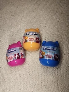 NEW 3x Squishmallows Squishville Series 8 Capsule UNOPENED - Picture 1 of 1