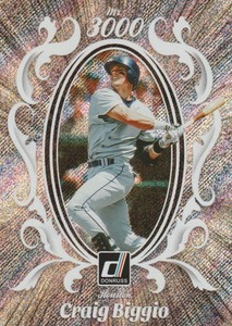 2023 PANINI DONRUSS MR. 3000 CRAIG BIGGIO #M3K-5 RAPTURE PARALLEL INSERT