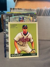 2009 Upper Deck Goudey Mini Green Back #13 Chipper Jones braves!