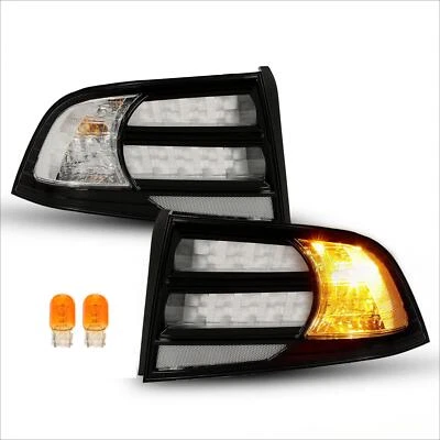 For 2004-2008 Acura TL Tail Lights Brake Lamps W/Bulbs 05 06 Driver&Passenger - Image 1 of 4
