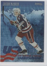 1993-94 Donruss USA World Junior Championship Jason McBain #USA14 Rookie RC