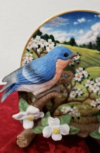 Partylite Bluebird Votive Holder P7976 NIB - Foto 1 di 9