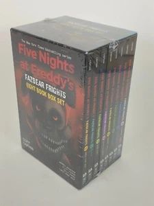 *Sealed* 8 Book Boxed Set Five Nights at Freddy's Fazbear Frights Scott Cawthon - Imagen 1 de 6