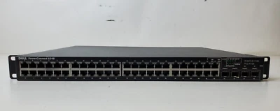 Conmutador Gigabit Dell PowerConnect 6248 48 puertos alimentación probado se vende como está Foto 1 de 4