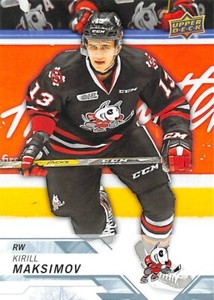 18/19 UPPER DECK CHL #59 KIRILL MAKSIMOV NIAGARA ICEDOGS *63083