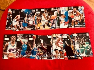 17 1993 Stadium Club 1st Day Tim Hardaway Kevin Johnson Karl Malone James Worthy - Picture 1 of 1