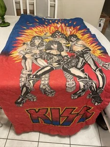 Kiss-Kiss 1978 AUCOIN VINTAGE ORIGINAL Sleeping Bag 👀 - Picture 1 of 9