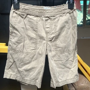 Children's Place Boys Shorts Cargo Khaki Adjustable Waist Size 7 - Picture 1 of 5