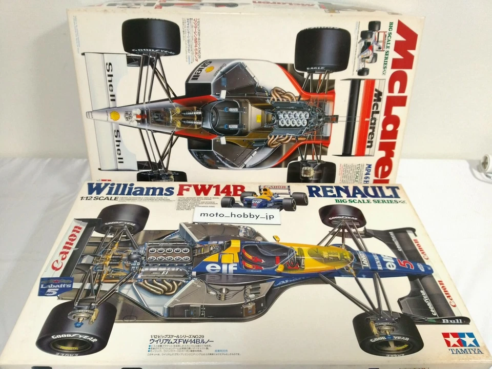 Tamiya 1/12 McLaren Honda MP4/6 & Williams FW14B - Immagine 1 di 1